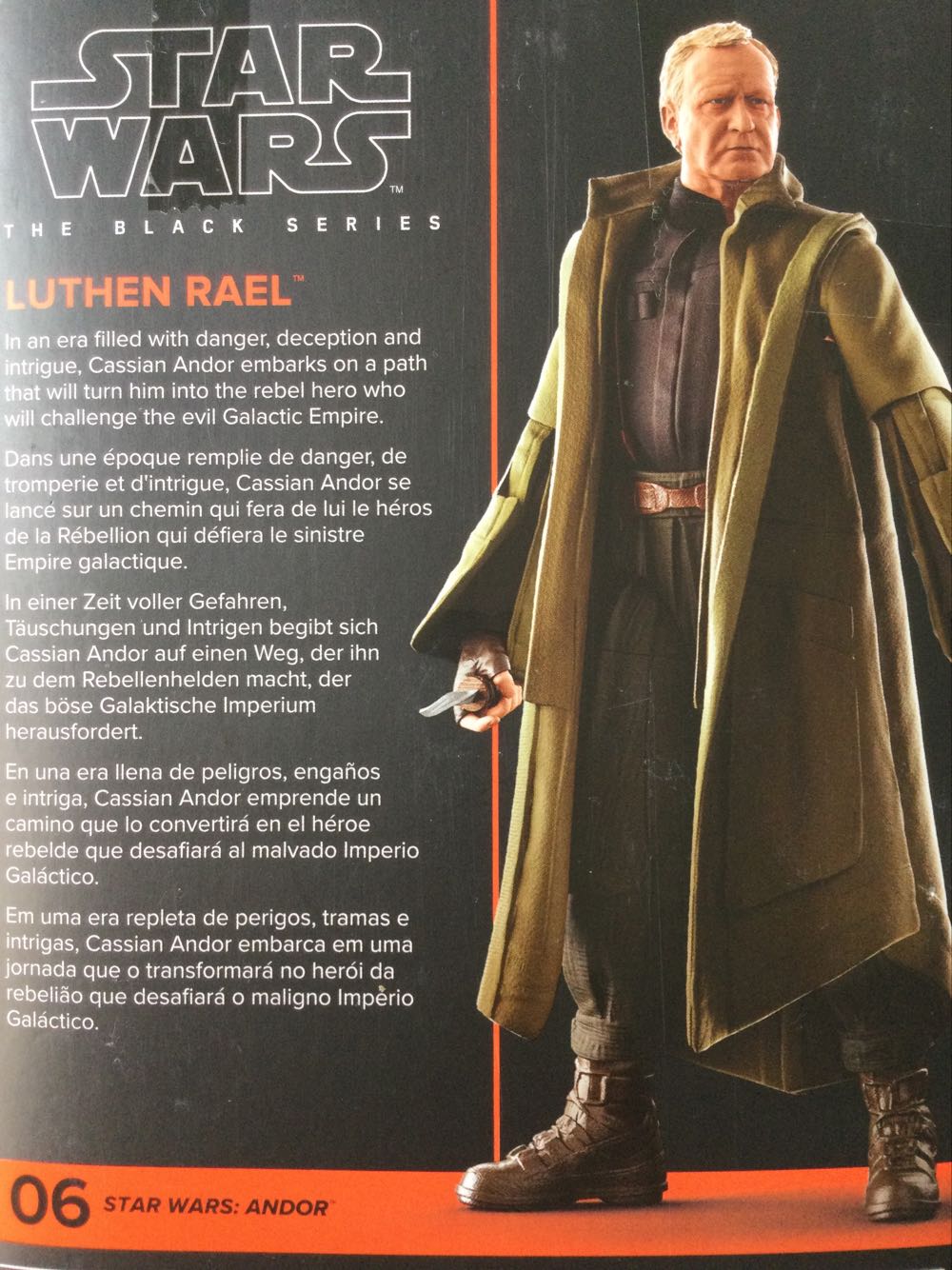 Luthen Rael - Hasbro (SW BS Andor) action figure collectible [Barcode 5010994179311] - Main Image 3