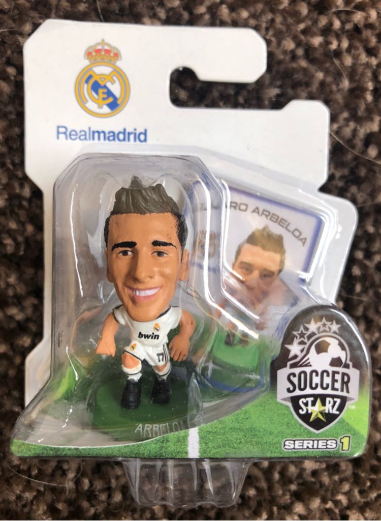 SoccerStarz - Real Madrid - Alvaro Arbeloa - Creative Toys Company action figure collectible [Barcode 5060220221543] - Main Image 2