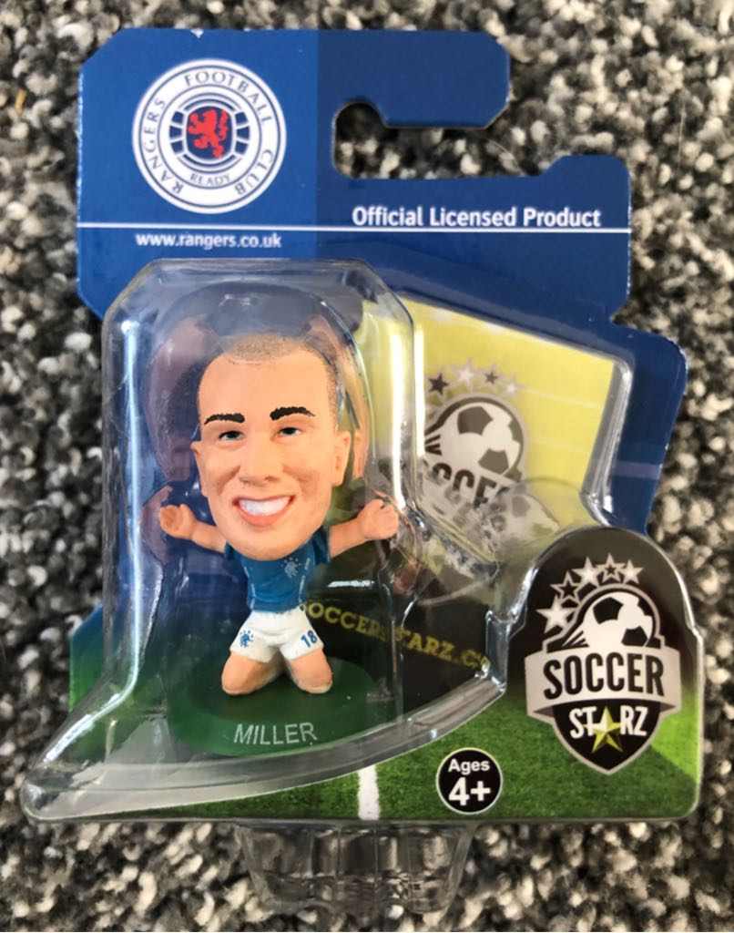 SoccerStarz - Rangers - Kenny Miller - Creative Toys Company action figure collectible [Barcode 5060385032053] - Main Image 2