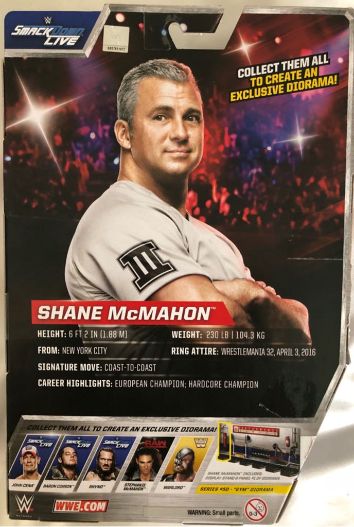 Shane McMahon - Mattel (WWE Elite Series 50) action figure collectible - Main Image 2