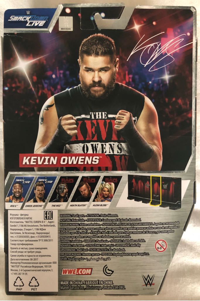 WWE Mattel Elite Series 53 Kevin Owens - Mattel action figure collectible - Main Image 2