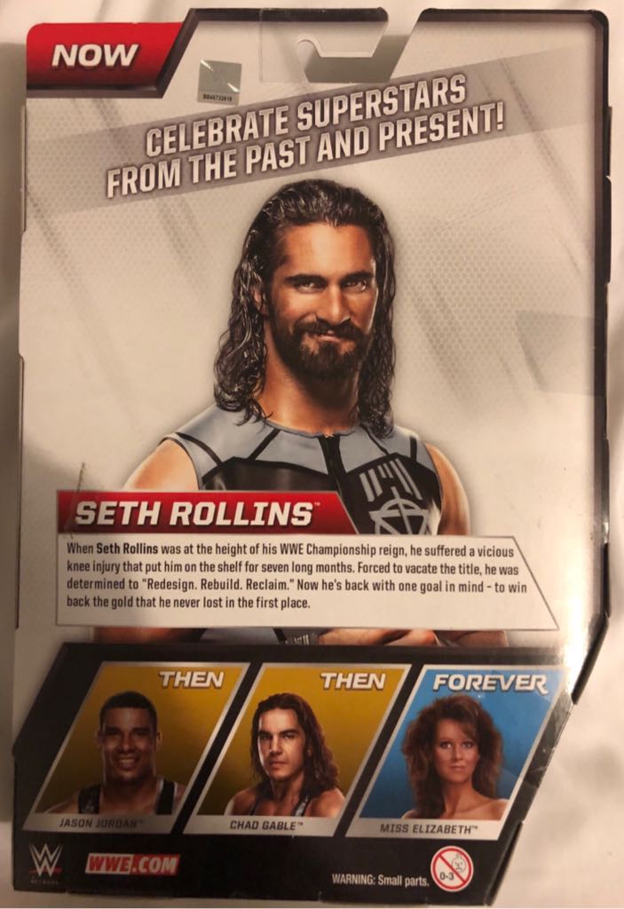WWE Mattel Elite Then Now Forever 2017 Series Seth Rollins - Mattel action figure collectible - Main Image 2
