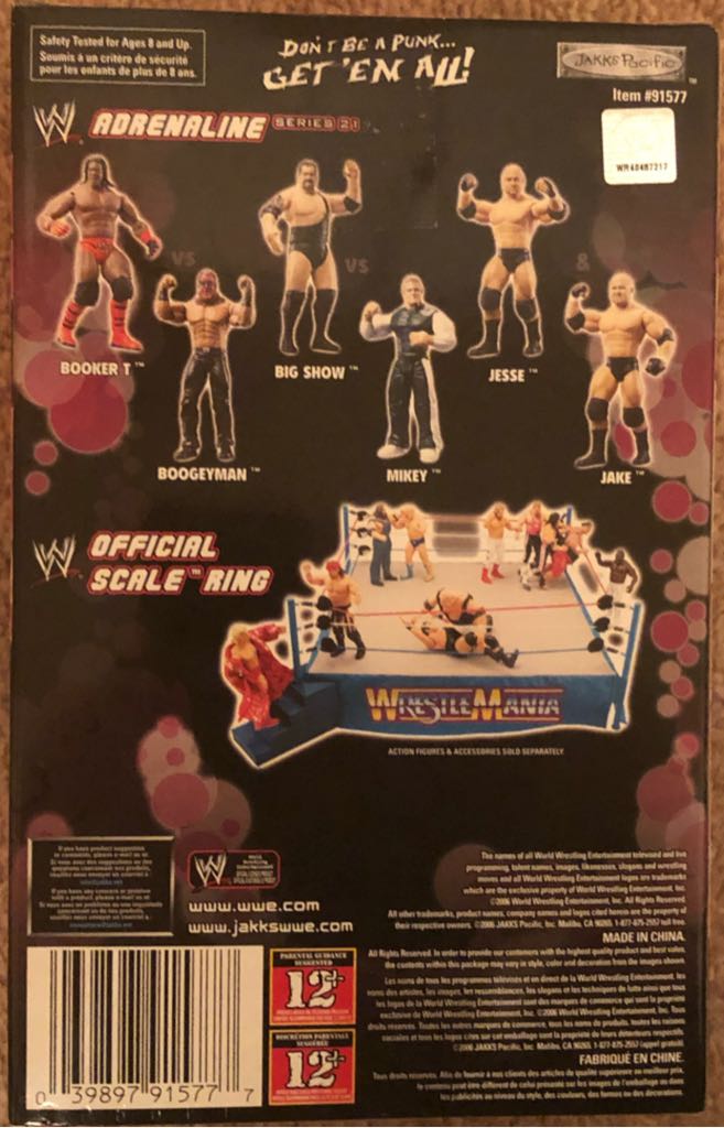 WWE Jakks Main Event Exclusive Mickie James - Jakks Pacific action figure collectible [Barcode 039897915777] - Main Image 2