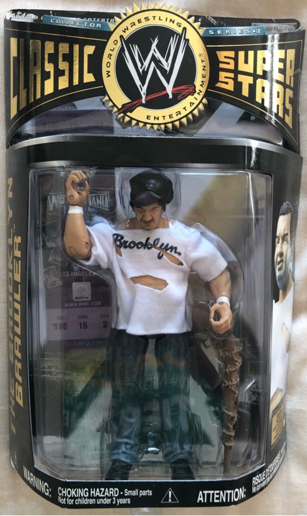 Brooklyn Brawler - WWE Jakks Pacific Classic Superstars (WWE Classic Superstars) action figure collectible - Main Image 1
