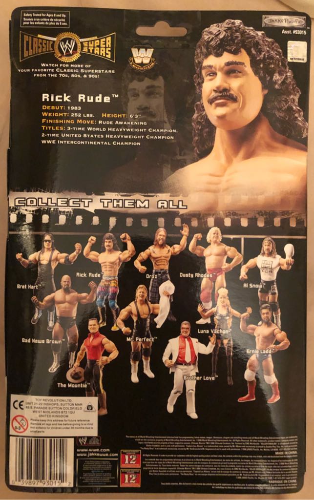 Classic Series #13 - Jakks (Ravishing Rick Rude) action figure collectible - Main Image 2