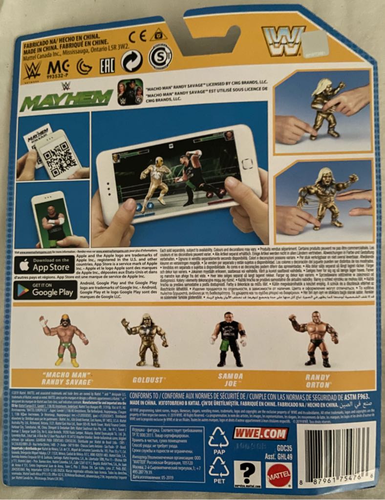 Goldust - Mattel action figure collectible [Barcode 887961754766] - Main Image 2