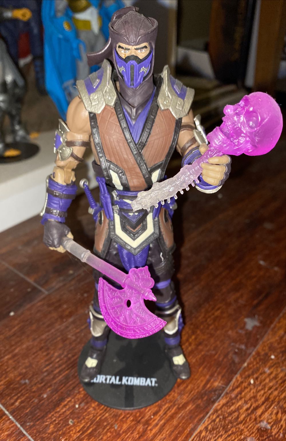 McFarlene Toys Mortal Kombat Sub-Zero Purple - Mcfarlene Toys action figure collectible - Main Image 2