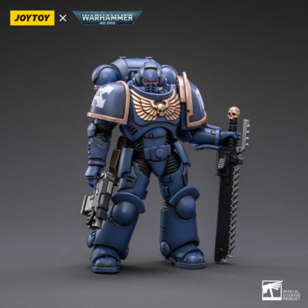 Ultramarines Intercessor Brother Aulus - Joy Toy (Warhammer 40,000) action figure collectible [Barcode 6973130372825] - Main Image 4
