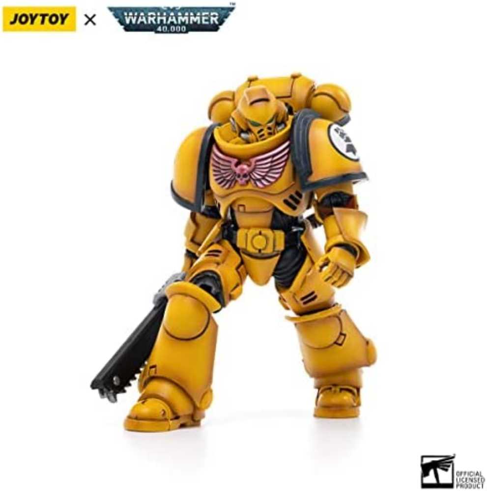 Joytoy Warhammer 40k : Imperial Fists Intercessors - Joy Toy (Warhammer 40,000) action figure collectible [Barcode 6973130373327] - Main Image 4