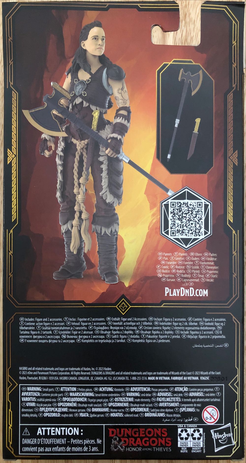 Holga- Dungeons & Dragons Honor Among Thieves - Golden Archive - Hasbro (Dungeons & Dragons) action figure collectible [Barcode 5010994192563] - Main Image 2