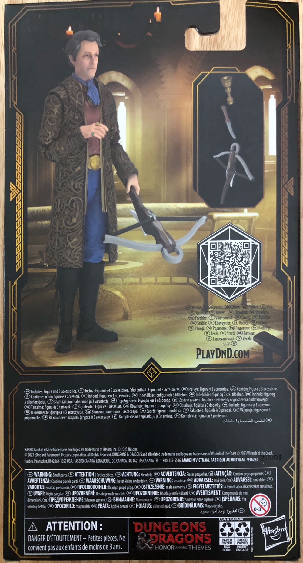 D&D Honor Among Thieves: Golden Archive Forge - Hasbro (Dungeons & Dragons: Honor Among Thieves) action figure collectible [Barcode 5010994192587] - Main Image 2