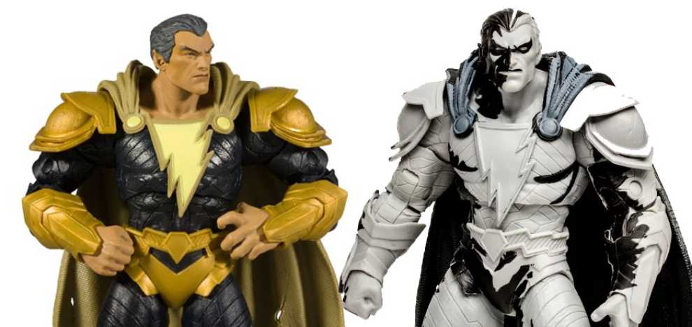 Mcfarlane Toys Page Punchers Black Adam Black And White Variant Walmart Exclusive  - McFarlane Toys (DC Multiverse) action figure collectible [Barcode 787926900637] - Main Image 3