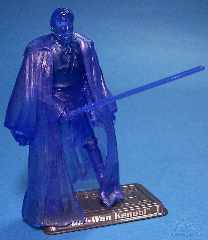 Obi-Wan Kenobi (Holographic) - Star Wars The Saga Collection - Hasbro (Star Wars) action figure collectible [Barcode 653569219033] - Main Image 2