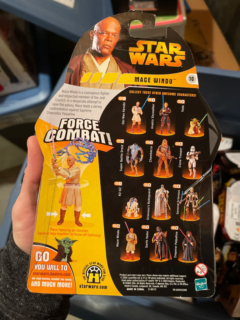 Revenge Of The Sith Mace Windo - Hasbro action figure collectible - Main Image 2