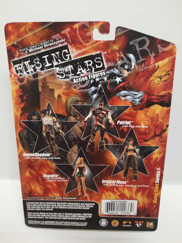 Critical Maas - Palisades (Rising Stars) action figure collectible [Barcode 666620120360] - Main Image 2