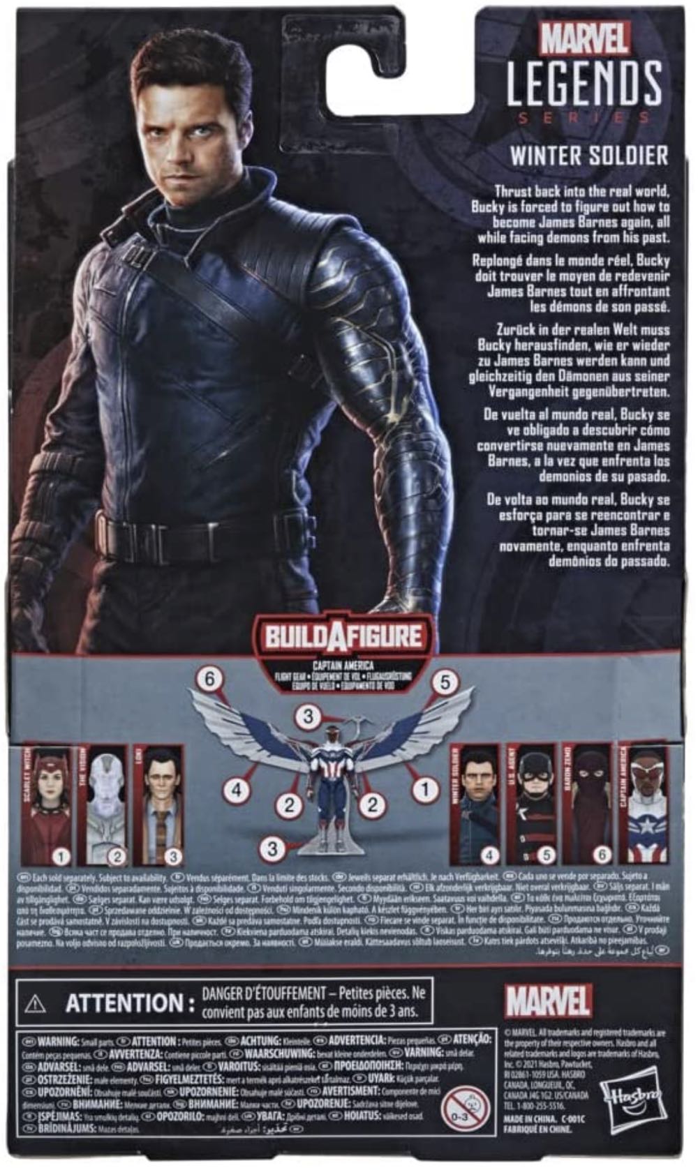Bucky Barnes - FATWS S1 - Hasbro (Marvel Cinematic Universe) action figure collectible - Main Image 2