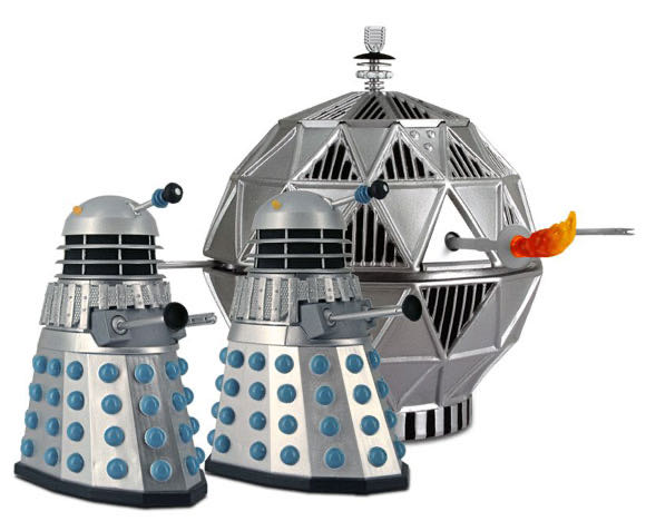 1st Doctor ‘The Chase’ Collectors’ Set  (Dr Who) action figure collectible [Barcode 5029736042783] - Main Image 2