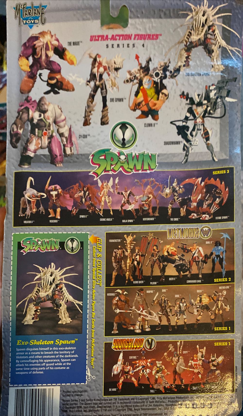 Eco-Skelton Spawn - Mcfarlene Toys action figure collectible [Barcode 787926901238] - Main Image 3