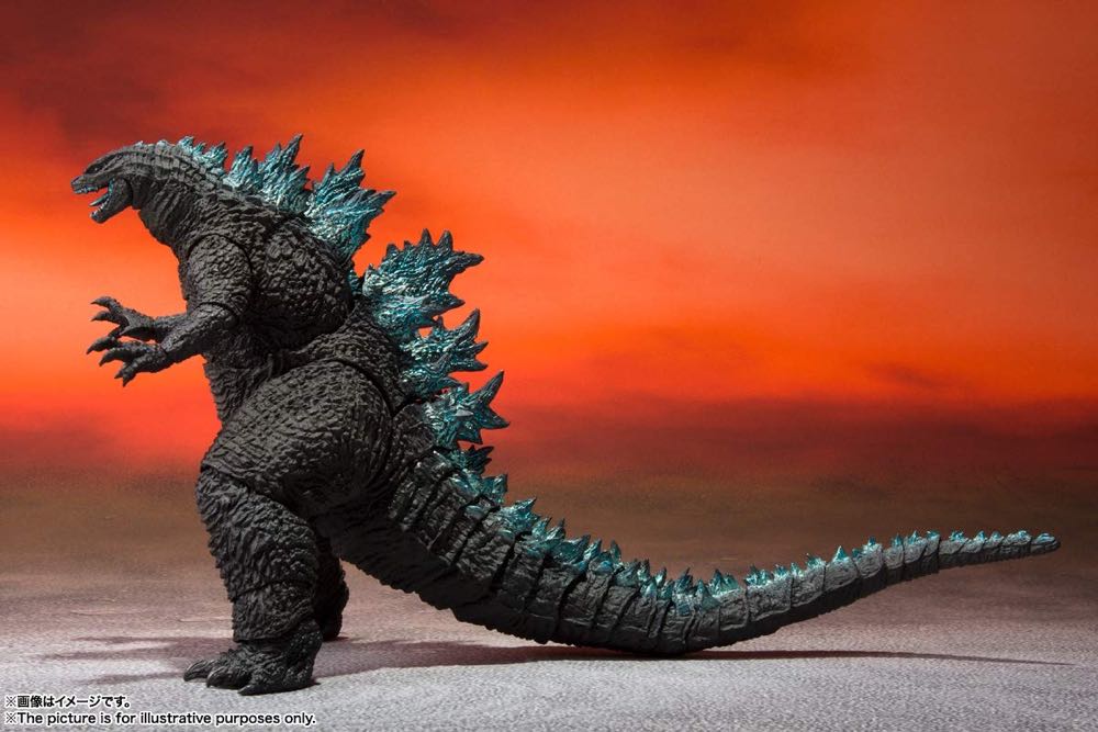 Godzilla Spit Fire Version - Bandai Tamashi Nations (Godzilla Vs Kong) action figure collectible - Main Image 2