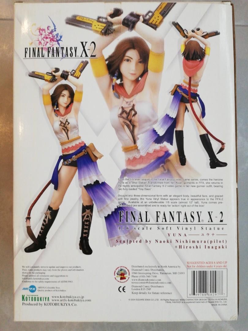 Final Fantasy X-2 YUNA 1/6 Scale Soft Vinyl Statue Figure - ARTFX (1/6 Scale Statue) action figure collectible [Barcode 699788802977] - Main Image 2