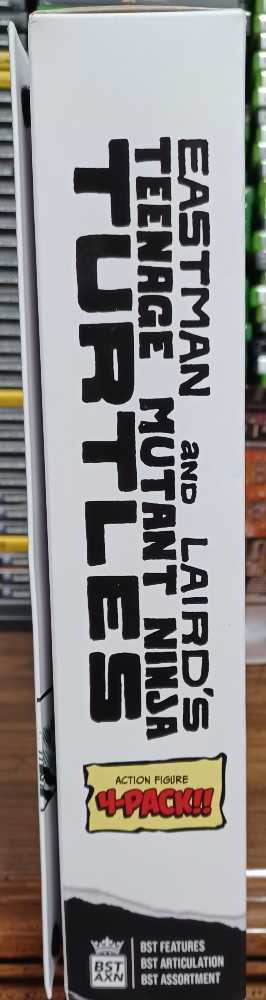 BST AXN - Exclusive Mirage Comics (4‐Pack #2) - The Loyal Subjects/ BST AXN (Teenage Mutant Ninja Turtles) action figure collectible [Barcode 850018355841] - Main Image 3