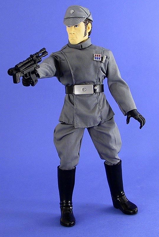 12” Imperial Officer - Hasbro (2002-2003 Star Wars Saga) action figure collectible [Barcode 076930264850] - Main Image 3