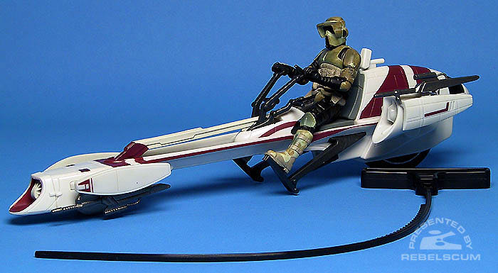 BARC Speeder with BARC Trooper (Bonus Wookiee Warrior) - Hasbro (Star Wars - Revenge Of The Sith) action figure collectible [Barcode 653569011422] - Main Image 2