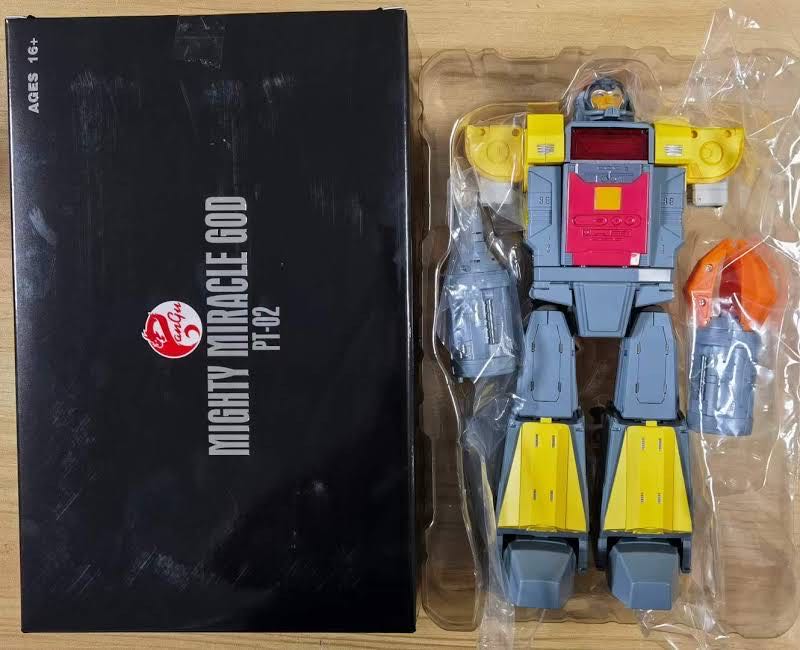 Mighty Miracle God (Omega Supreme) & Upgrade Kit - Pangu Toys (The Transformers) action figure collectible - Main Image 4