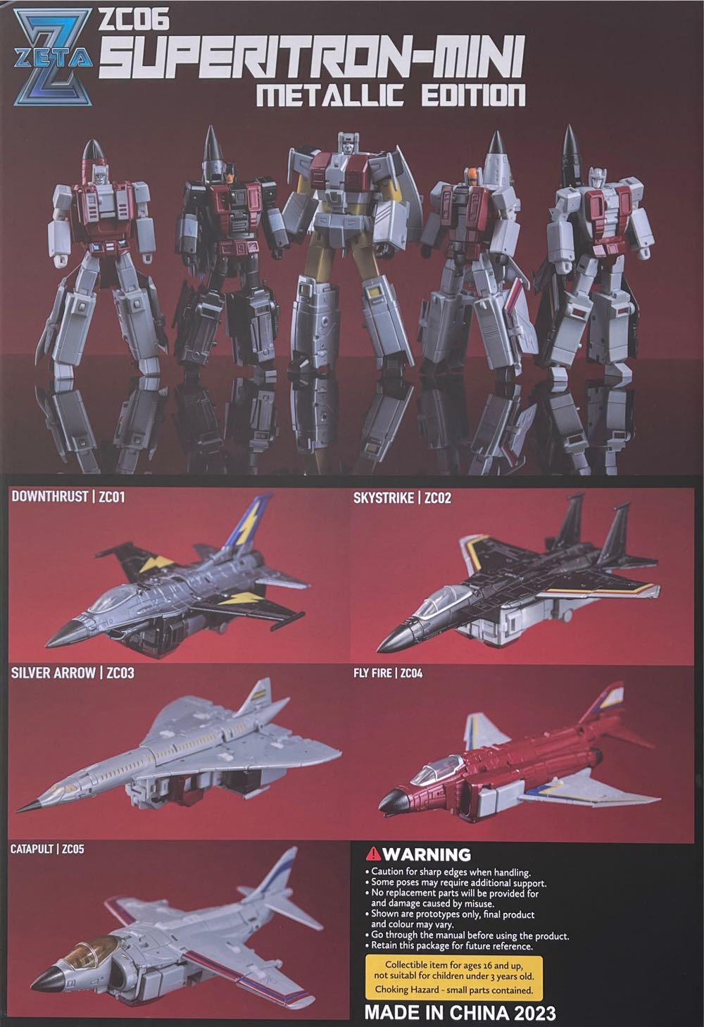 Transformers Legends: ZC-06 Superitron (Superion) - Zeta Toys (Transformers 3rd Party) action figure collectible [Barcode 2023011401] - Main Image 2