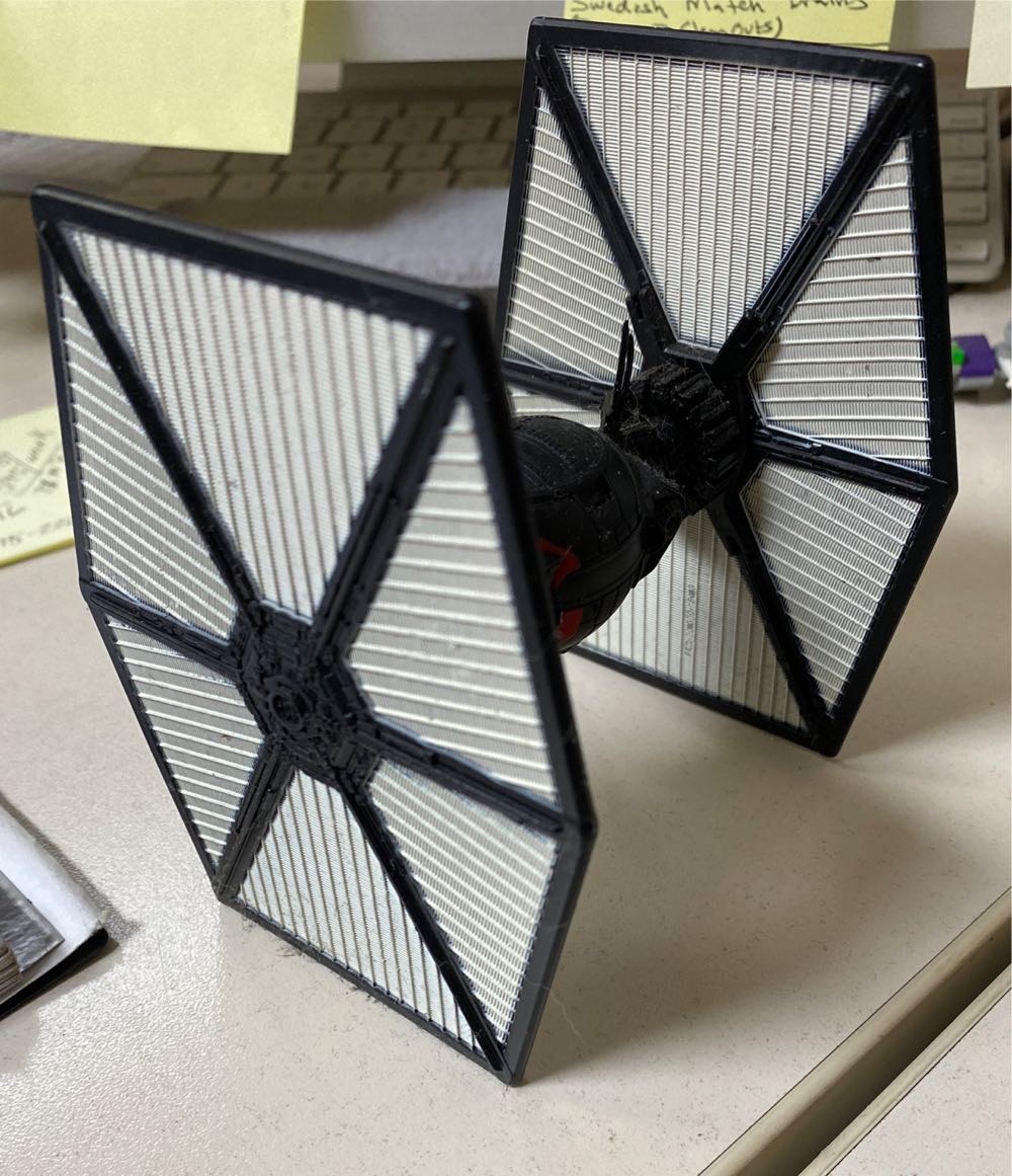 Star Wars Tie Fighter Die Cast   (Star Wars) action figure collectible - Main Image 3