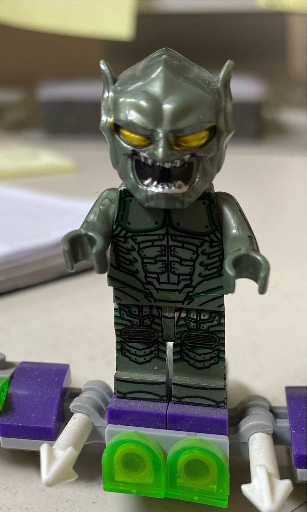 Green Goblin Mini Fig  - Lego action figure collectible - Main Image 2