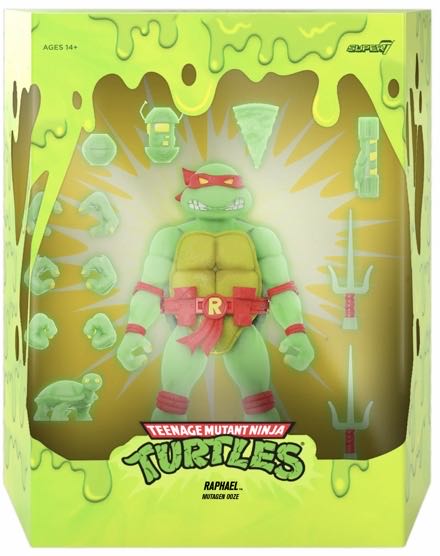 Super 7 - Raphael (Mutagen Ooze) - Super 7 (Super 7 Exclusive) action figure collectible [Barcode 840049830110] - Main Image 2