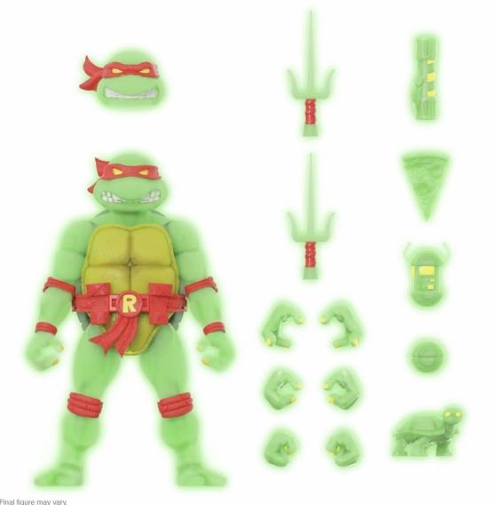 Super 7 - Raphael (Mutagen Ooze) - Super 7 (Super 7 Exclusive) action figure collectible [Barcode 840049830110] - Main Image 3