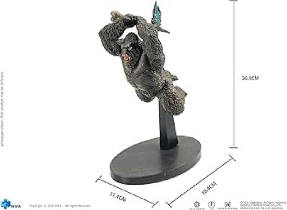 Kong (Godzilla Vs Kong Stylist Figure) - HIYA Toys (HIYA Toys) action figure collectible [Barcode 6957534201974] - Main Image 3