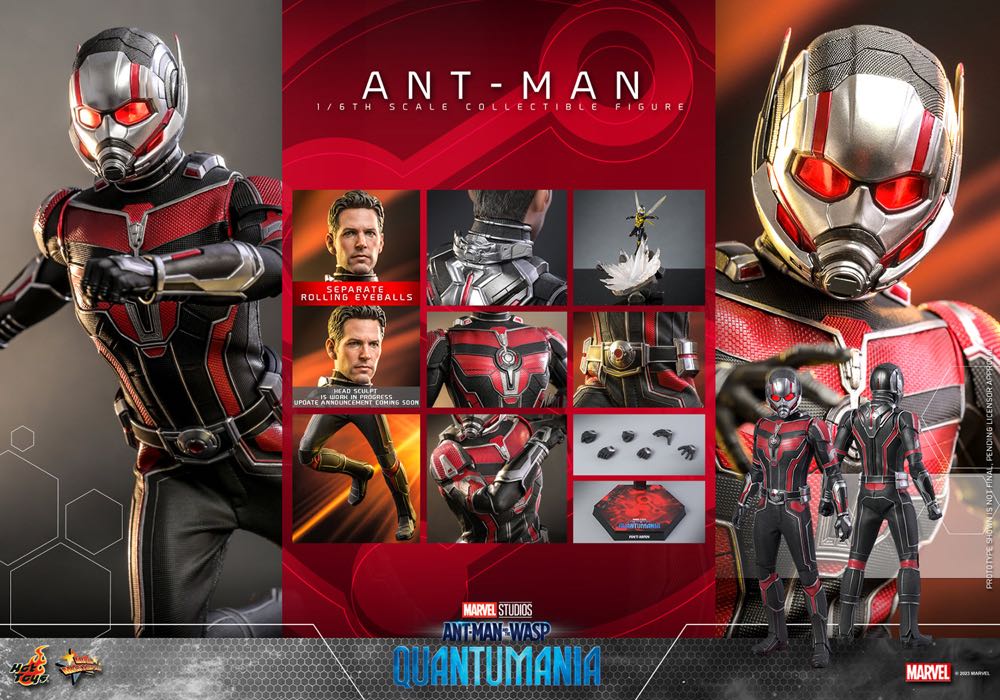 Hot Toys MMS 690 Ant-Man And The Wasp Quantumania Ant-Man - Hot Toys (Ant-Man) action figure collectible - Main Image 2