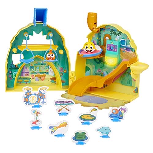 Baby Shark’s Big Show! Shark House Playset – Lights And Sounds Toddler Playset – Interactive Baby Shark Toy  action figure collectible [Barcode 771171614081] - Main Image 1