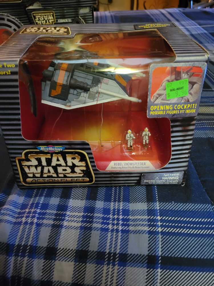 Star Wars Collector Timepiece Stotmtrooper Watch & Millennium Falcon Case Hope Sealed