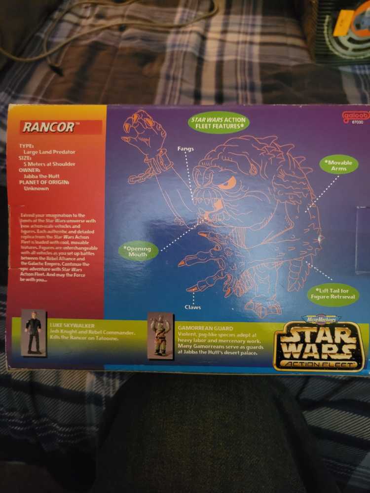 Rancor - Galoob (Star Wars Action Fleet) action figure collectible - Main Image 2
