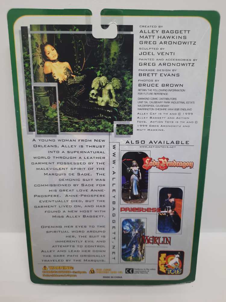 Alley Cat (White)  (Action Toys: 6”) action figure collectible - Main Image 2