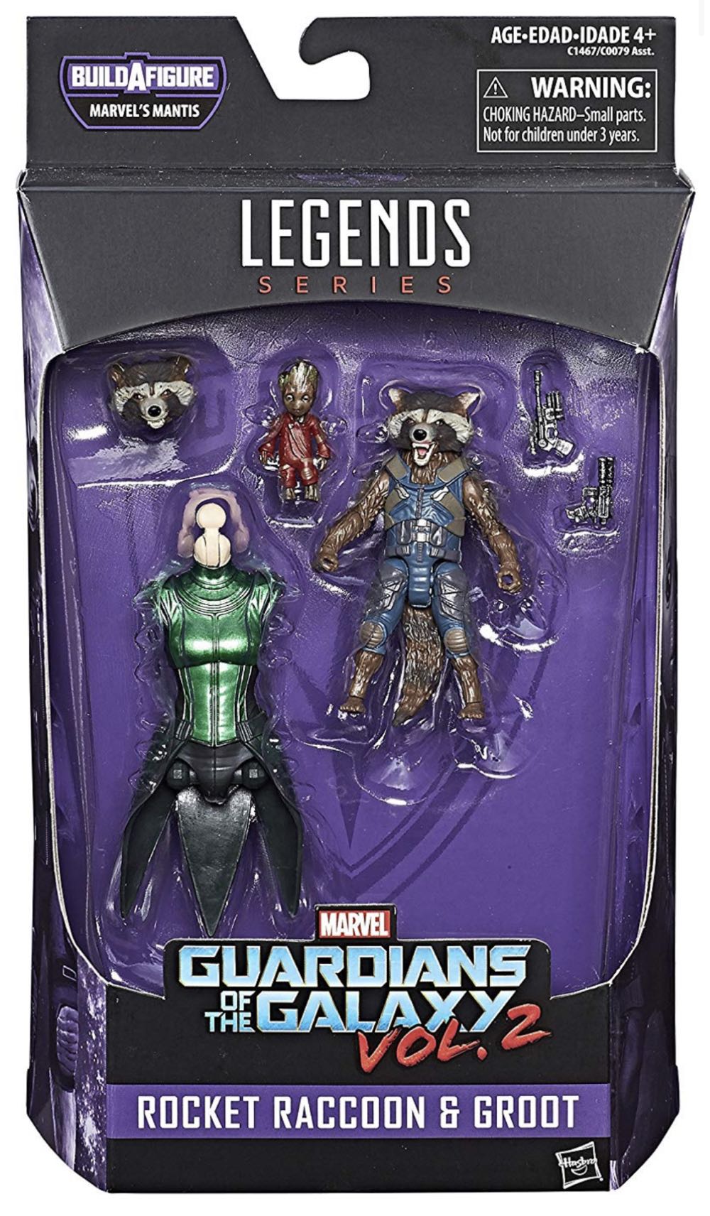 Rocket Racoon - GOTG Vol. 2 - Hasbro (Marvel Cinematic Universe) action figure collectible - Main Image 1