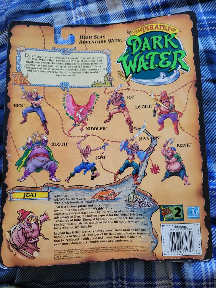 Joat - Hasbro (The Pirates of Dark Water) action figure collectible - Main Image 2