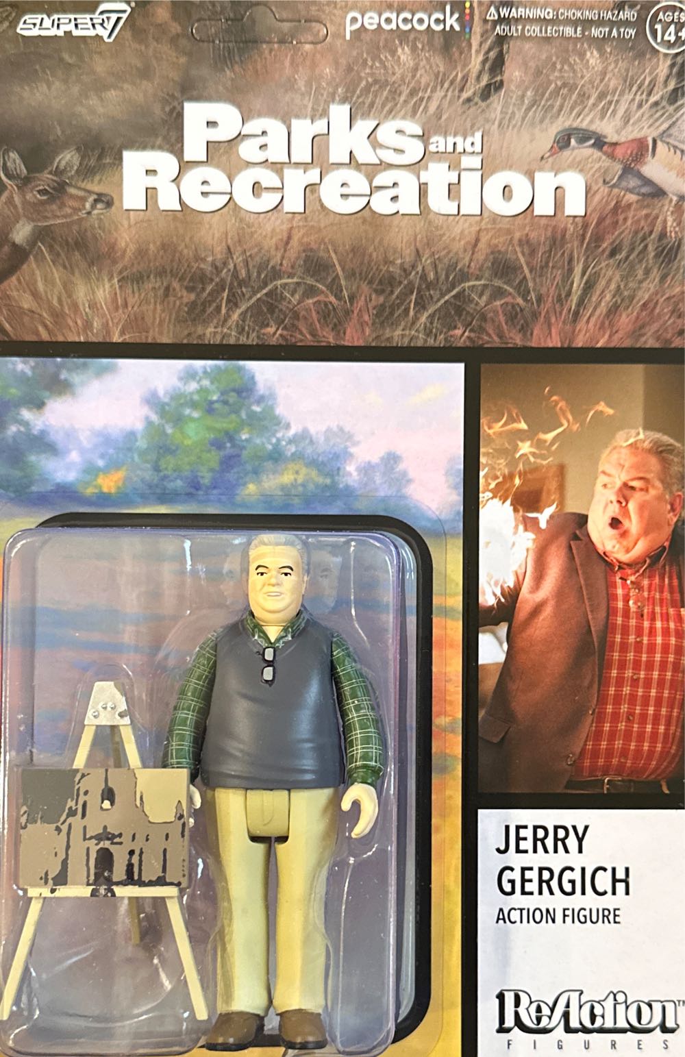 Jerry Gergich - Super7 (Parks and Recreation) action figure collectible [Barcode 840049823778] - Main Image 1