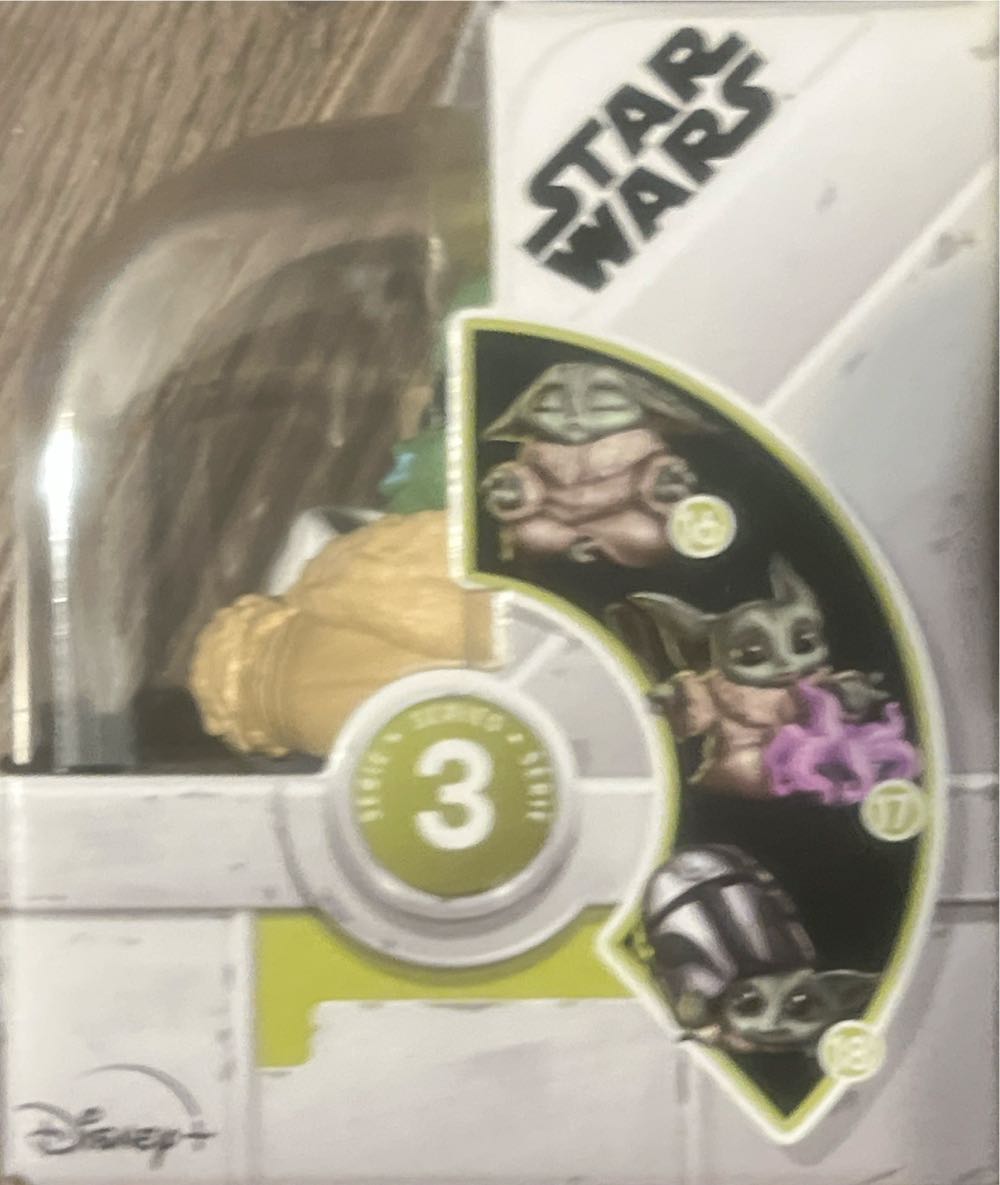 The Child (Blue Milk Mustache) - Disney / Hasbro (Bounty Collection 2” 2020- Now: Series 3) action figure collectible - Main Image 3