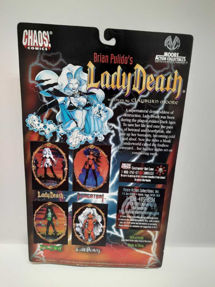 Lady Death [Bronze Age] - Moore Action Collectibles (Chaos! Comics) action figure collectible - Main Image 2