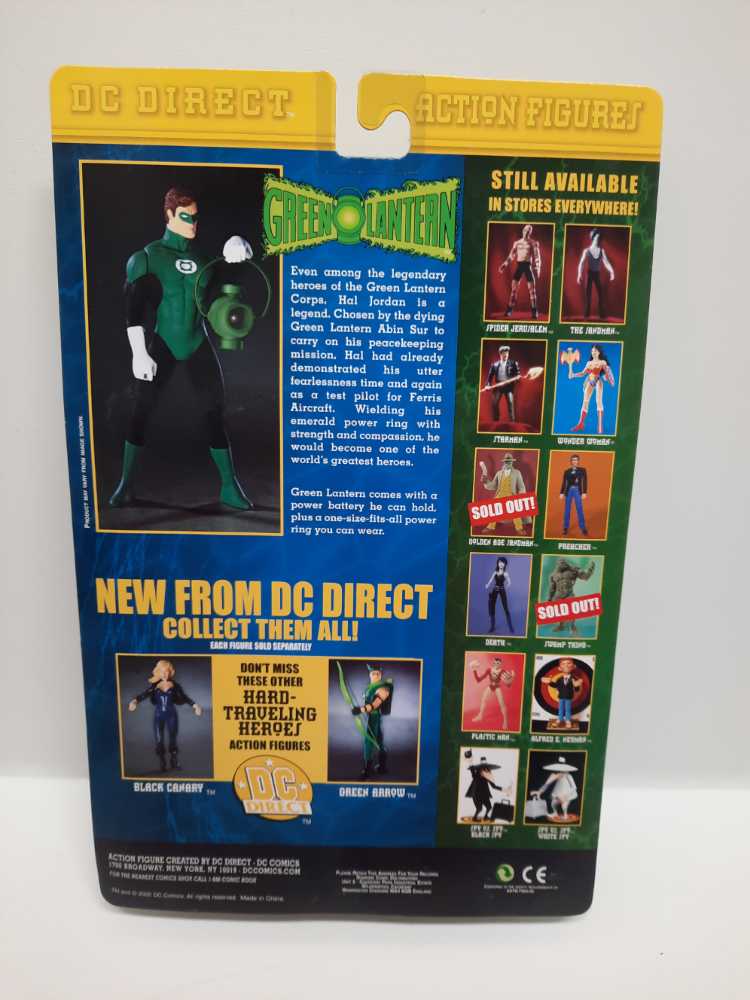 Green Lantern  (DC Direct: 6”) action figure collectible - Main Image 2