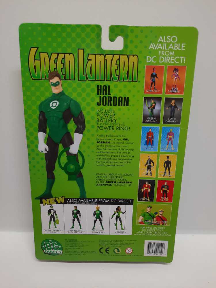 Green Lantern: Hal Jordan - DC Direct (Green Lantern) action figure collectible [Barcode 761941221526] - Main Image 2