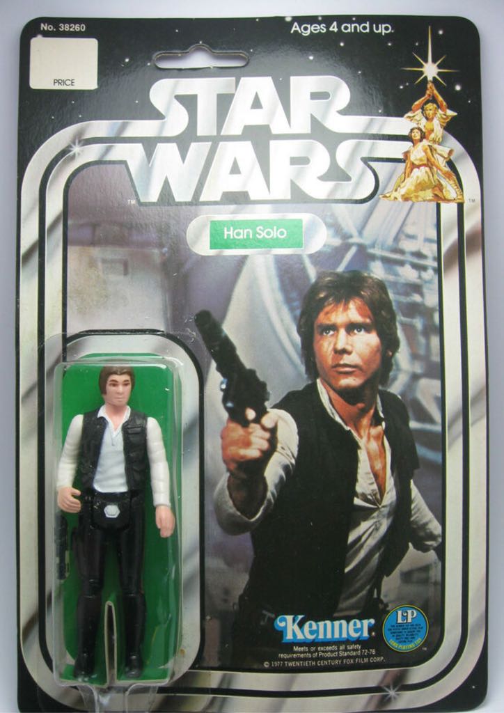 Han Solo - Kenner (Star Wars Vintage - Loose) action figure collectible - Main Image 2