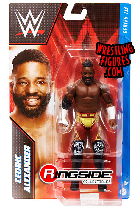 Cedric Alexander - Mattel (WWE Basic Series 133) action figure collectible [Barcode 194735020751] - Main Image 4