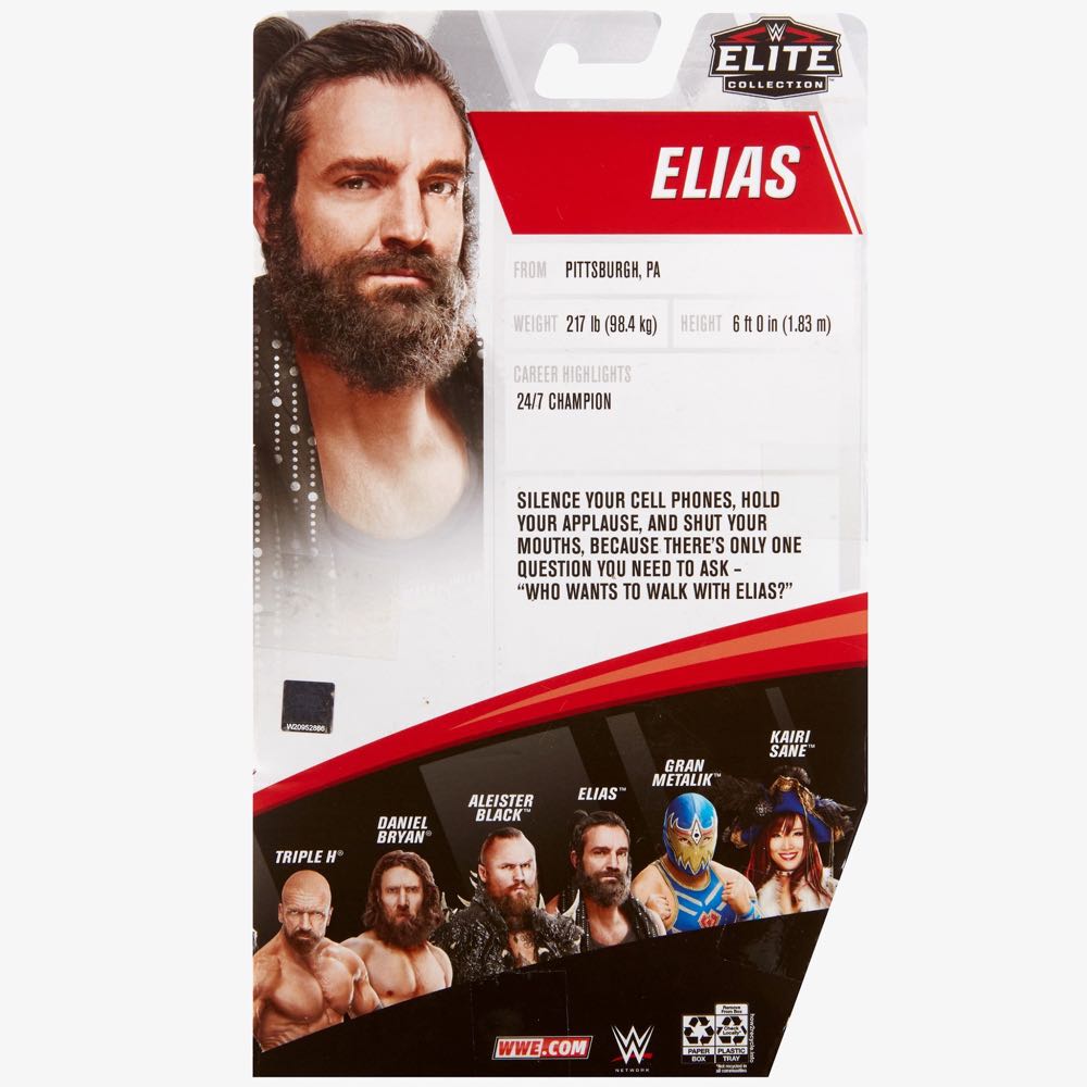 Elias - WWE Mattel (WWE Elite Series 73 (2020)) action figure collectible - Main Image 2