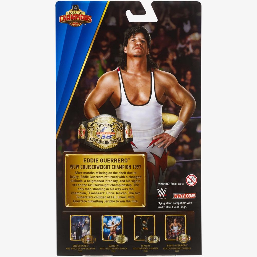 Eddie Guerrero - WWE Mattel (WWE Elite Hall of Champions Series 1) action figure collectible - Main Image 2